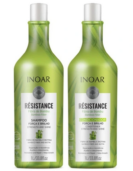 INOAR DUO Resistance Bambu Sampon 1000 ml + Balsam 1000 ml
