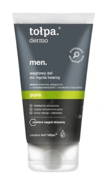 Tolpa Dermo Men Pure Charcoal Facial Cleansing Gel 150 ml