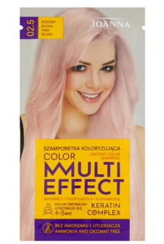 Joanna Multi Effect Color Keratin Complex Samponetka -02.5 Blond roz 35 g