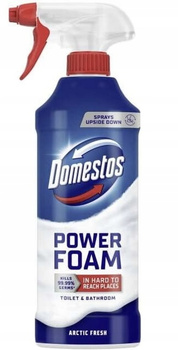 Domestos Power Foam Cleaner pentru toalete și baie Arctic Fresh 435 ml