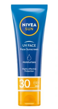 Nivea SUN Sunscreen Filtru UV SPF 30 pentru față pentru plajă 50 ml