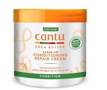 Balsam reparator fără clătire cu unt de shea Cantu 453 g