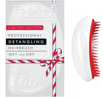 Tangle Teezer Elite Brush alb și roșu