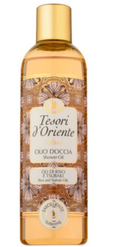 Tesori d'Oriente Rice &amp; Tsubaki Oils Ulei de duș 250 ml
