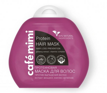 CafeMimi Mască proteică împotriva căderii părului 100 ml