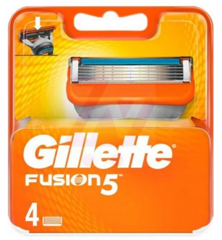 Gillette Fusion 5 Cuțite Reîncărcabile 4 buc