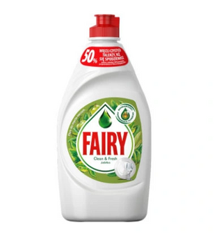 Lichid de spălat vase Fairy Clean&amp;Fresh Apple 450 ml