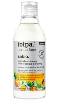 Tolpa Dermo Face Sebio- Micro-Exfoliant Tonic-Essență cu 3 enzime 200 ml