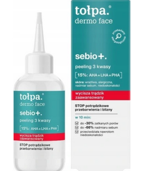 TOŁPA Dermo Face Sebio Peeling 3 Acids 15% 50 ml