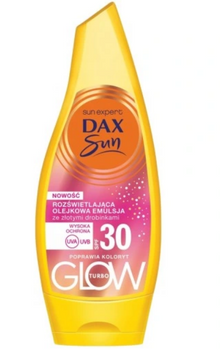 Dax Sun Illuminating Oil Loțiune de îngrijire solară Glow Turbo SPF 30 175 ml