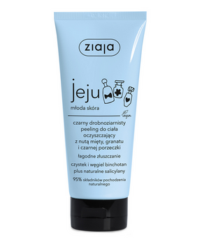 Peeling corporal pentru curățare cu granule fine Ziaja Jeju 200 ml