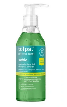 TOŁPA Dermo Face Sebio Face Wash Gel 195 ml