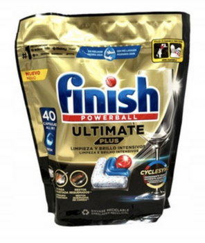 Finish Ultimate Plus Quantum Capsule de spălare a vaselor 40 buc