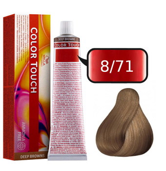 Vopsea Wella Color Touch 60 ml 8/71