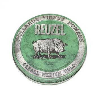 Pomadă Reuzel Green Grease cu rezistență medie 35g
