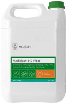 Mediclean 110 Floor 5 L Orange - Medisept concentrat pentru curățarea podelelor