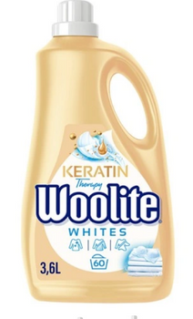 Woolite White Keratin Therapy Lichid pentru rufe 3,6 L