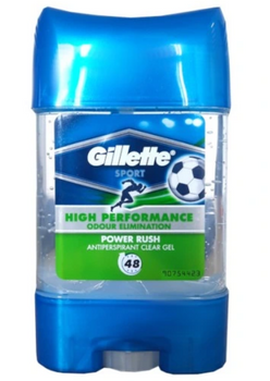 Gel antiperspirant Gillette Power Rush 70 ml
