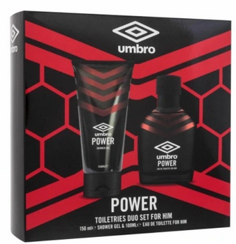 Umbro Power Set cosmetic pentru bărbați Apă de toaletă + Gel de duș
