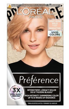 L'Oreal Paris Recital Hair Colour Light Rose Gold 9.023 Vivid Colors