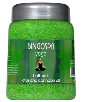 BingoSpa Sare de baie - ulei de lotus si canabis BingoSpa Yoga 850g