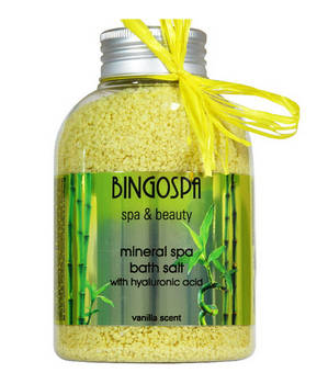 BingoSpa Sare de baie minerala Jacuzzi duba de baie 650g cu acid hialuronic
