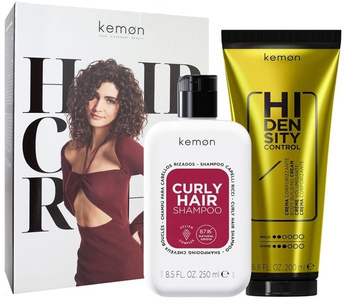 KEMON KREM HI DENSITY CONTROL + Sampon CURLY set cadou pentru părul creț