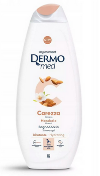 Dermomed Gel de duș cu pompă Argan 1 litru Hidratare hialuronă
