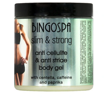 BingoSpa Gel de corp impotriva celulitei si vergeturilor cu centella si cafeina 250g