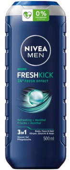 Nivea Men Fresh Kick Gel de duș 500 ml