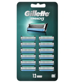 Cartușe de ras Gillette Mach3 12 buc.