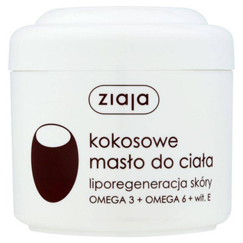 Unt de corp Ziaja Cocos 200ml liporegenerare pielii Omega3+Omega6+Vit.E