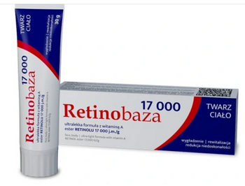 Retinobase 17000 Cremă Vitamina A 1% Retinol 30 ml