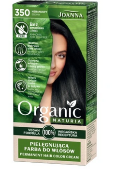 Joanna Naturia Vopsea de păr organică Ebony 350