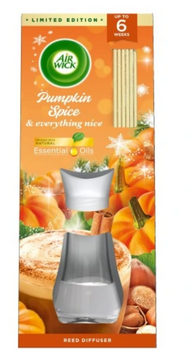 Airwick bețișoare parfumate cu dovleac și lemn-dulce 42ml