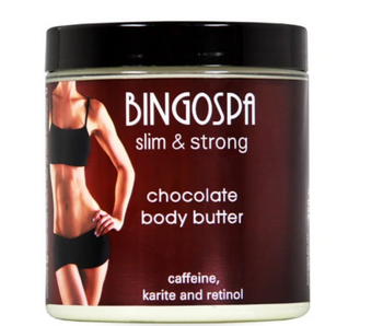 Unt de corp cu ciocolată BingoSpa 250 g cofeină/retinol