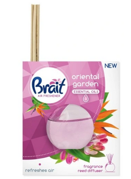 Difuzor de parfum Brait Oriental Garden cu bețișoare 40 ml