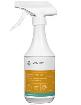 Medisept Mediclean 530 Grill Spray Spumă pentru curățarea cuptoarelor și degresarea suprafețelor arse 500 ml