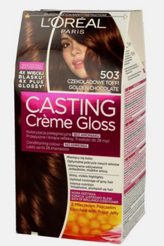 L'Oreal Paris Casting Creme Gloss Culoare de păr 503 Chocolate Toffee