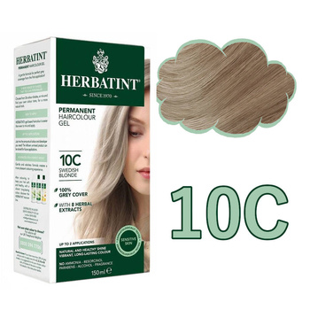 Vopsea Herbatint 10C Blonda Suedeza 150 ml