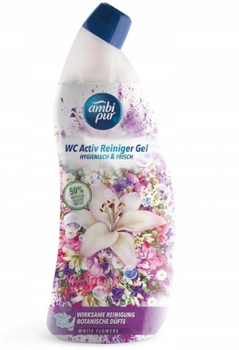 Ambi Pur White Flowers WC Gel de curățare 750 ml