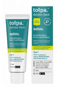 TOŁPA Dermo Face Sebio Cremă de față hidratantă normalizantă 40 ml