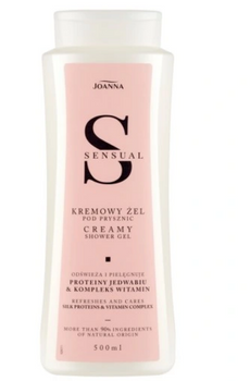 Joanna Sensual Creamy Silk Protein Gel de duș 500 ml