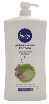 Lov'Yc Gel de duș cremos cu ceai verde și flori de lotus 2 L