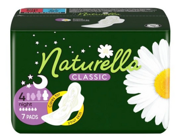 Naturella Classic Night cu aripi 7 buc.