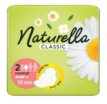 Naturella Classic Normal cu aripioare 10 buc