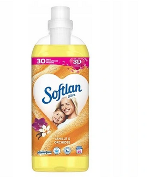 Softlan New Vanilla &amp; Orchid Yellow Balsam de rufe 1 L