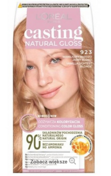 L'Oreal Paris Casting Creme Gloss culoare de păr 923 Vanilie Blond foarte deschis
