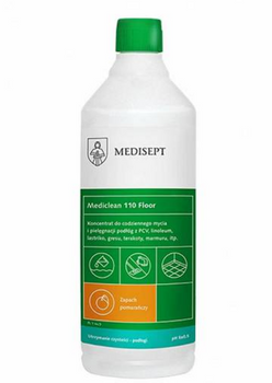 Mediclean 110 Floor 1L Orange - Medisept concentrat pentru curățarea podelelor