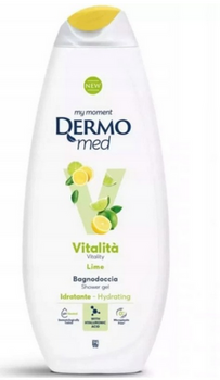 Dermomed Gel de duș cu pompă Argan 1 litru Hidratare hialuronă